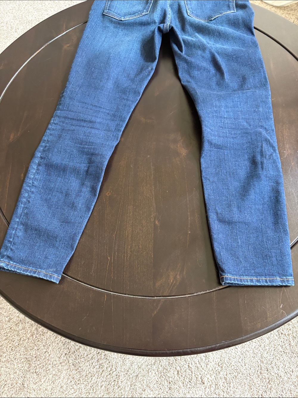 Madewell Women's Dark Blue Skinny Jeans - Picture 6 of 6